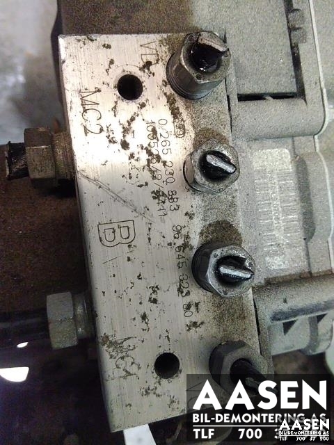 ABS sentral til Peugeot 5008 2010-2017 (Type I) (BOSCH|4541 QG|16 075 104 80|4541 QH)
