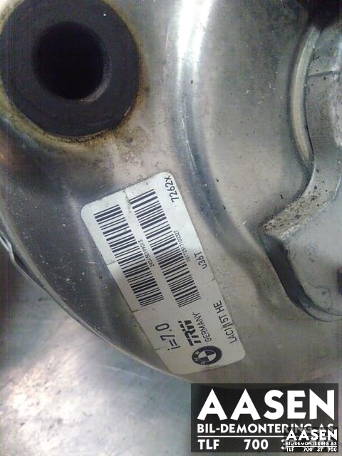 Bremsekraft-forsterker til BMW X3 2007-2010 (Fase 2) (E83) (E83) (TRW|34 33 3 450 589|)