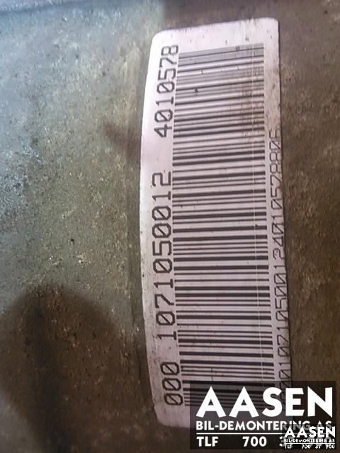 Girkasse 4WD hovedkasse til BMW X3 2007-2010 (Fase 2) (E83) (E83) (24 00 7 570 231|GA6HP19Z|)
