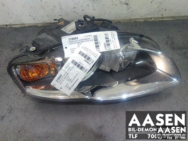 Frontlykt høyre xenon til Audi A4, 2004-2008 (Type III) (B7) (B7) (AL|8E0941004AM)