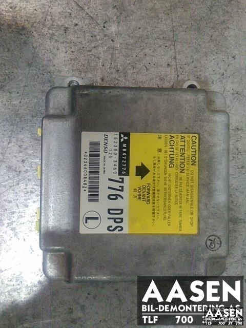 Airbag elektronikk til Mitsubishi Pajero, 2000-2006 (Type III)  (DENSO|MR472776)