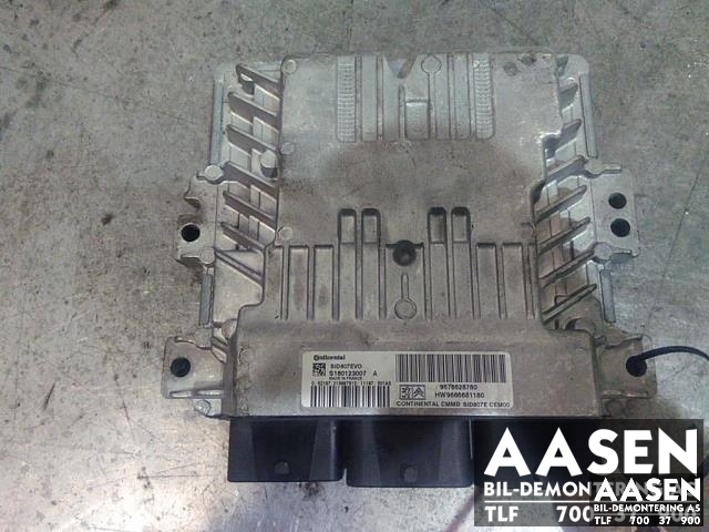 Styreenhet motor til Peugeot 508, 2011-2014 (Type I, Fase 1)  (CONTINENTAL|9678628780)