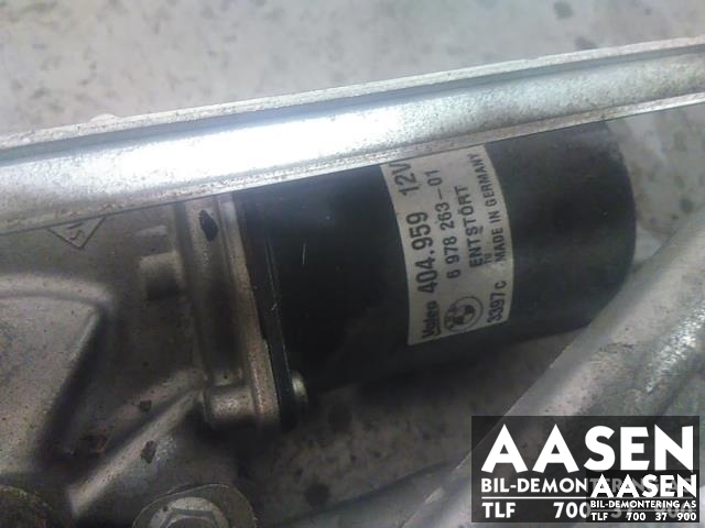 Viskermotor frontrute komplett m/overføring til BMW 3-Serie 2005-2011 (E90/E91/E92/E93) (E90/E91/E92/E93) (VALEO|6978263-01|)