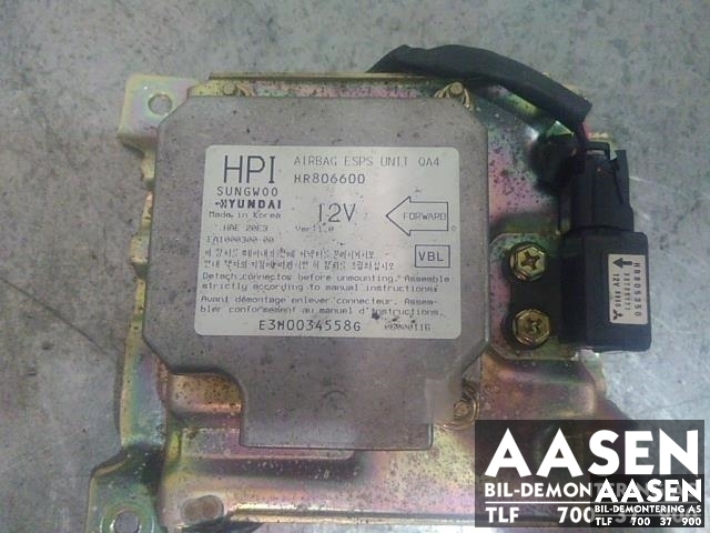 Airbag elektronikk til Hyundai Galloper 1998-2003 (HR806600|)