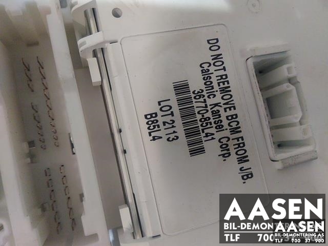 Sikringsboks kupe til Opel Agila 2008-2013  (CALSONIC KANSEI|36770-85L41|)