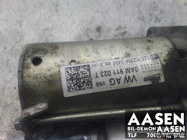 Starter til VW Golf VI 2008-2012  (VALEO|0AM911023T|)