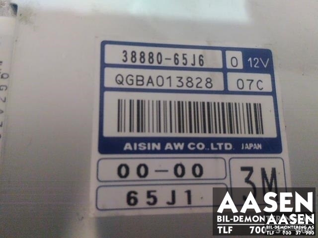 Styreenhet diverse til Suzuki Grand Vitara 2005-2015 (Type III) (AISIN|38880-65J60|)