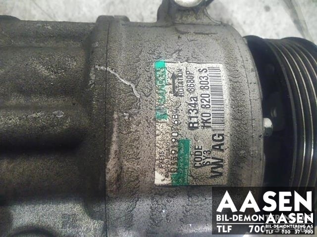 Aircondition kompressor til VW Passat 2005-2010 (B6) (B6) (SANDEN|1K0 820 803 S|)