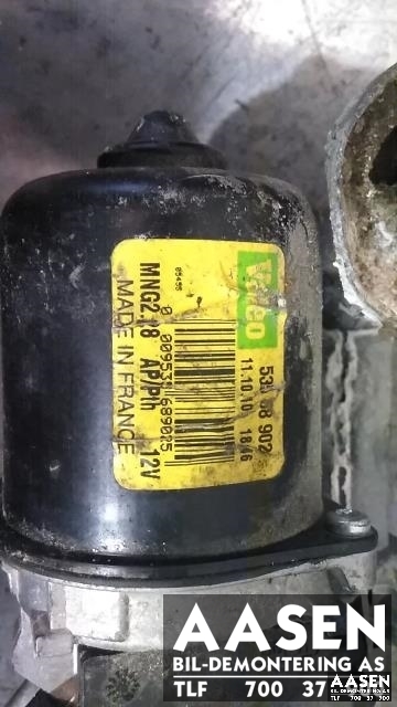 Viskermotor frontrute til Nissan Note 2006-2013 (Type I)  (VALEO|53568902|)