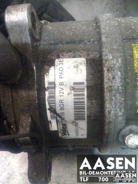 Aircondition kompressor til Iveco Daily 2014-->> (Type VI) (VALEO|TM168GR|)