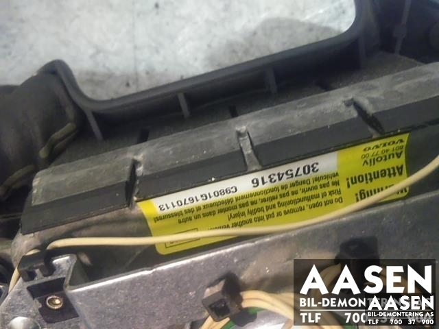 Airbag rattpute til Volvo XC70 2005-2007 (Type I, Fase 2)  (AUTOLIV|30754316|)