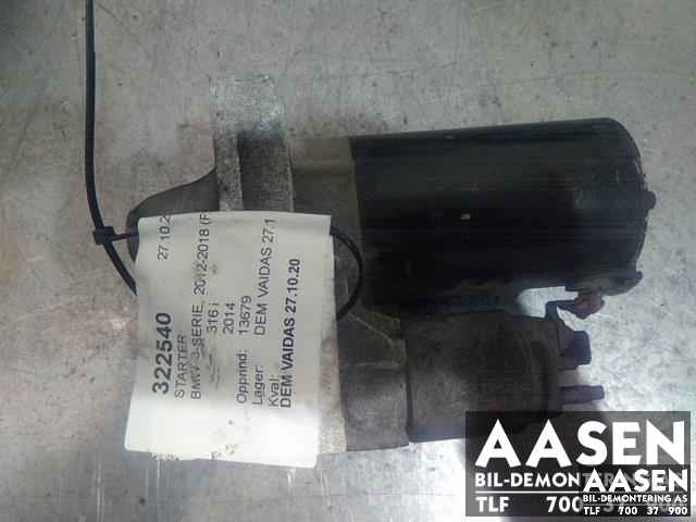 Starter til BMW 3-Serie, 2012-2018 (F30/F31/F34) (F30/F31/F34) (BOSCH|12 41 7 638 192)