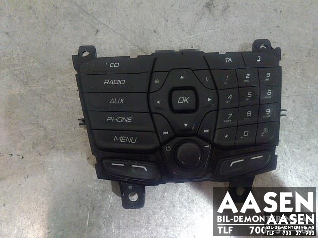 Bilstereo betjeningspanel til Ford Transit Custom, 2013-2023 (Type I)  (BK2T-18K811-EB)