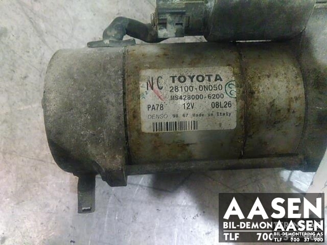 Starter diesel til Toyota Corolla 2007-2013  (DENSO|28100-0N050|)