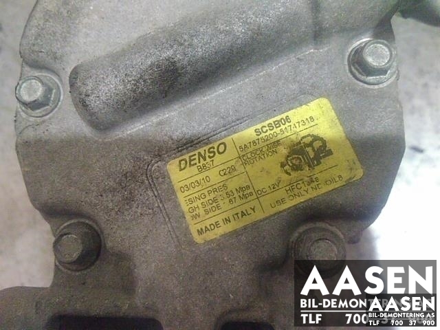 Aircondition kompressor til Ford Ka 2008-2015 (Type II) (DENSO|SCSB06|)