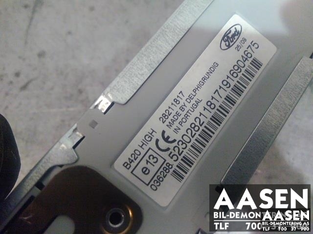 Bilstereo til Ford Ka 2008-2015 (Type II)