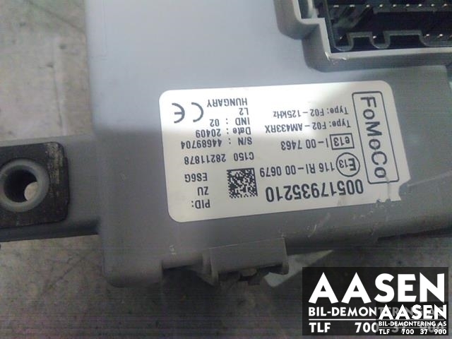 Sikringsboks til Ford Ka 2008-2015 (Type II)  (DELPHI|00517935210|)
