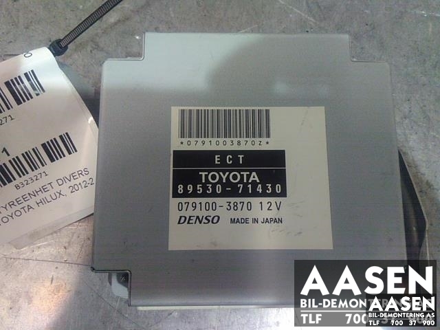 Styreenhet girkasse til Toyota Hilux 2012-2016 (DENSO|89530-71430|)