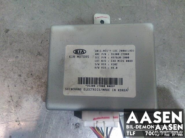 Styreenhet diverse til Kia Picanto 2011-2017 (Type II) (95300-1Y000|)