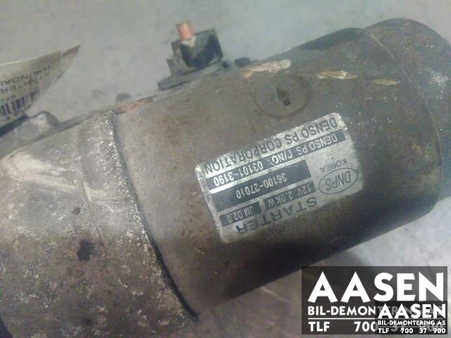 Starter diesel til Hyundai Tucson 2003-2009  (DENSO|36100 27010|)