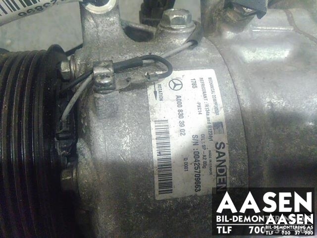 Aircondition kompressor til Mercedes GLC 2015-2022 (X253) (X253) (SANDEN|A 000 830 30 02|)