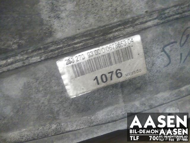 Girkasse 4WD hovedkasse til Mercedes GLC 2015-2022 (X253) (X253) (A 253 270 99 00|A 205 270 95 02|)