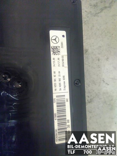 Instrument head-up display (HUD) til Mercedes GLC 2015-2022 (X253) (X253) (A2539003800|)