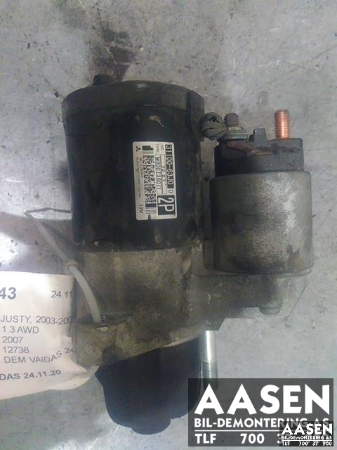 Starter til Subaru Justy 2003-2007 (Type III) (MITSUBISHI|31100-63J00|)