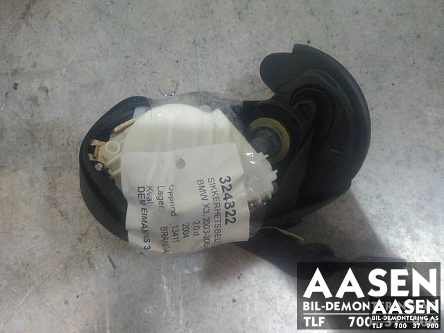 Sikkerhetsbelte foran høyre til BMW X3, 2003-2006 (Fase 1) (E83) (E83) (72 11 3 448 358)