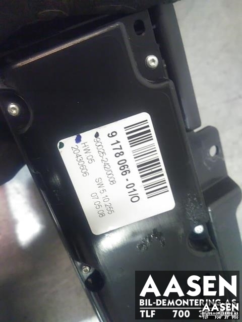 Varmeapparat betjening til BMW X6 2008-2014 (E71/E72) (E71/E72) (64 11 9 310 449|)