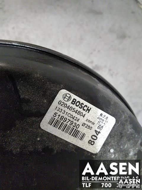 Bremsekraft-forsterker til Opel Combo D 2012-2018  (BOSCH|51897930|0204054804|)