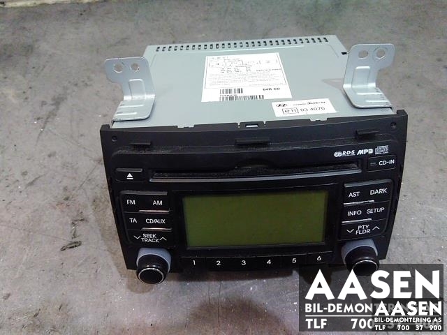 Bilstereo til Hyundai i30, 2007-2012 (Type I)  (96160-2L200)