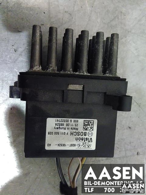 Varmeapparat motstand til Ford S-Max, 2006-2010 (Type I, Fase 1)  (BOSCH|6G9T-19E624-AD)
