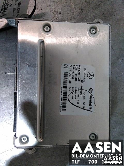 Styreenhet diverse til Mercedes ML 2005-2011 (W164) (W164) (CONTINENTAL|A2118701885|)