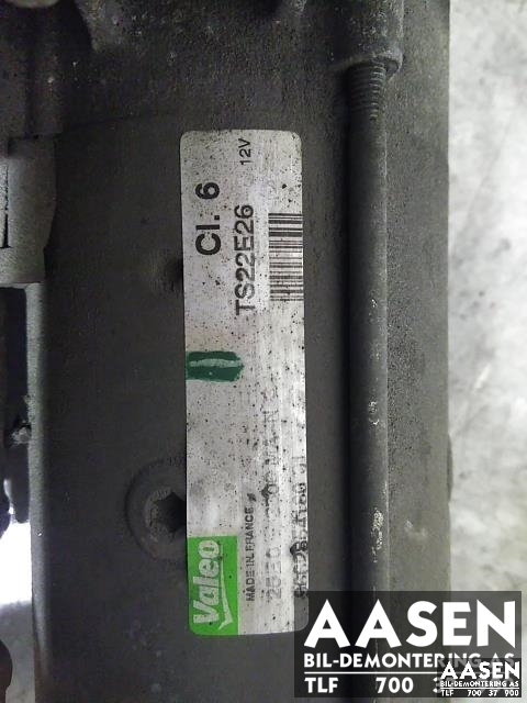 Starter diesel til Peugeot 5008 2010-2017 (Type I)  (VALEO|5802 AE|5802 CE|16 381 168 80|TS22E26)