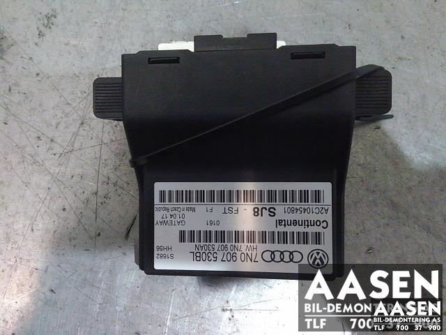 Styreenhet diverse til VW Caddy, 2015-2020 (Type III, Fase 3)  (CONTINENTAL|7N0907530BL)
