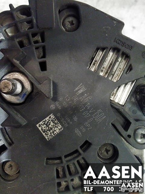 Dynamo diesel til Audi A4, Allroad 2009-2016 (Type I) (B8) (B8) (BOSCH|03L 903 017 E|04L 903 017 D|04L 903 017 DX)