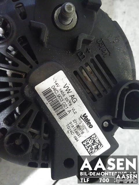 Dynamo til VW Golf VII 2017-2020 (Fase 2) (VALEO|04C 903 021 A|04E 903 015 Q|04C 903 021 AX)