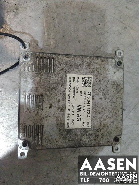 Styreenhet xenon/ballast til VW Golf VII, 2017-2020 (Fase 2)  (7P5941572A)