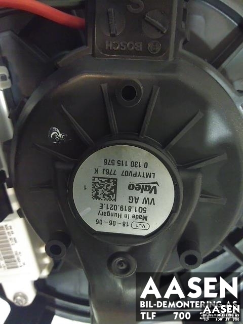 Varmeapparat motor til VW Golf VII 2017-2020 (Fase 2)  (VALEO|5Q1 819 021 E|)