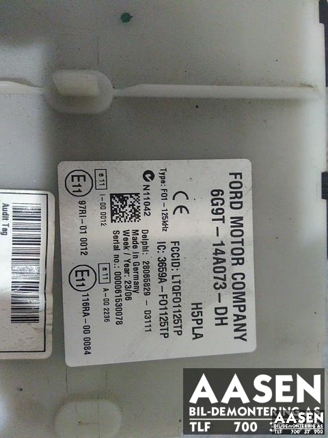 Sikringsboks til Ford Galaxy 2001-2006 (Type II) (6G9T-14A073-DH|)