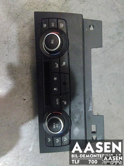 Varmeapparat betjening til BMW X1 2009-2015 (E84) (E84) (64 11 9 292 262|6411 9287624-02|)