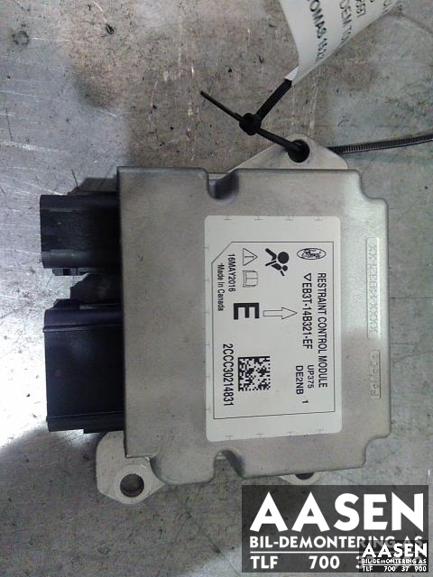 Airbag elektronikk til Ford Ranger / Ranger Raptor, 2015-2022  (EB3T-14B321-EF)