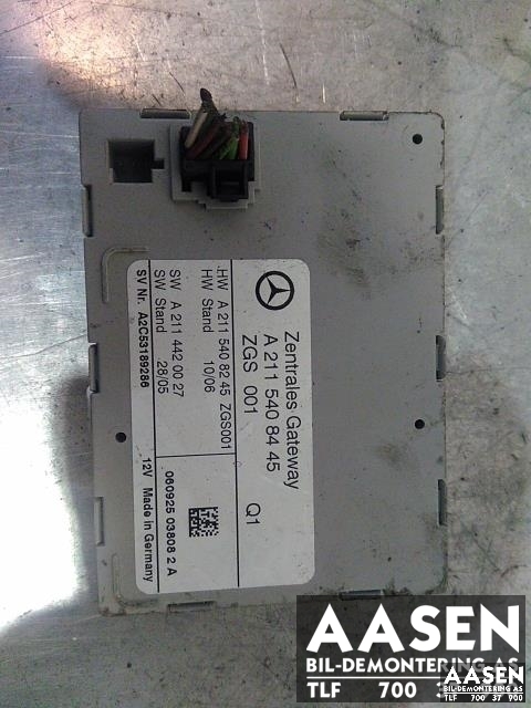 Styreenhet diverse til Mercedes E-Klasse, 2006-2009 (Fase 2) (W211) (W211) (A2115408445)