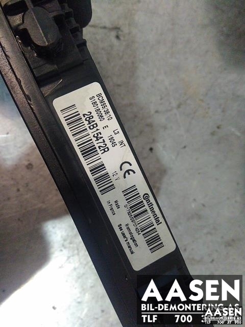 Styreenhet comfort (BCM) til Renault Zoe 2013-2019 (Fase 1)  (CONTINENTAL|284B15472R|)