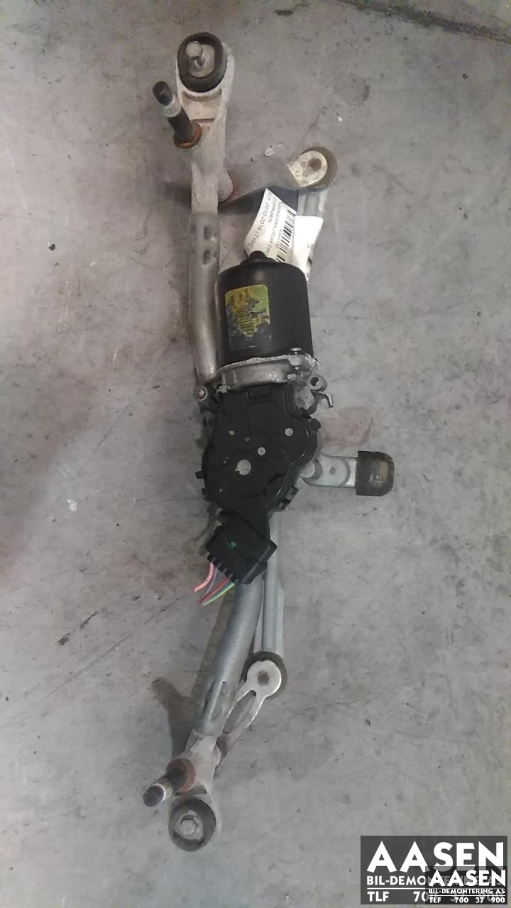 Viskermotor frontrute komplett m/overføring til Citroën C3 2010-2016 (Type II) (VALEO|6405 QC|)