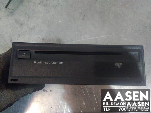 Bilstereo DVD-plate til Audi A6, Allroad 2006-2008 (Type II, Fase 1) (C6) (C6) (BECKER|4E0919887L|)