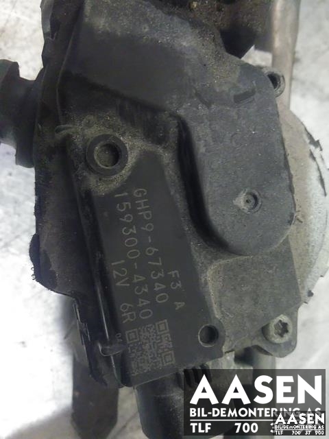 Viskermotor frontrute komplett m/overføring til Mazda 6 2013-2015 (Type III, Fase 1)  (GHP9-67340|)
