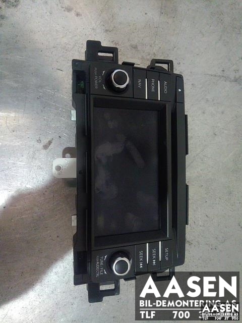 Bilstereo til Mazda 6, 2013-2015 (Type III, Fase 1)  (SANYO|GHR966DVO)