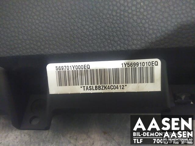 Airbag kne til Kia Picanto 2011-2017 (Type II)  (569701Y000EQ|)
